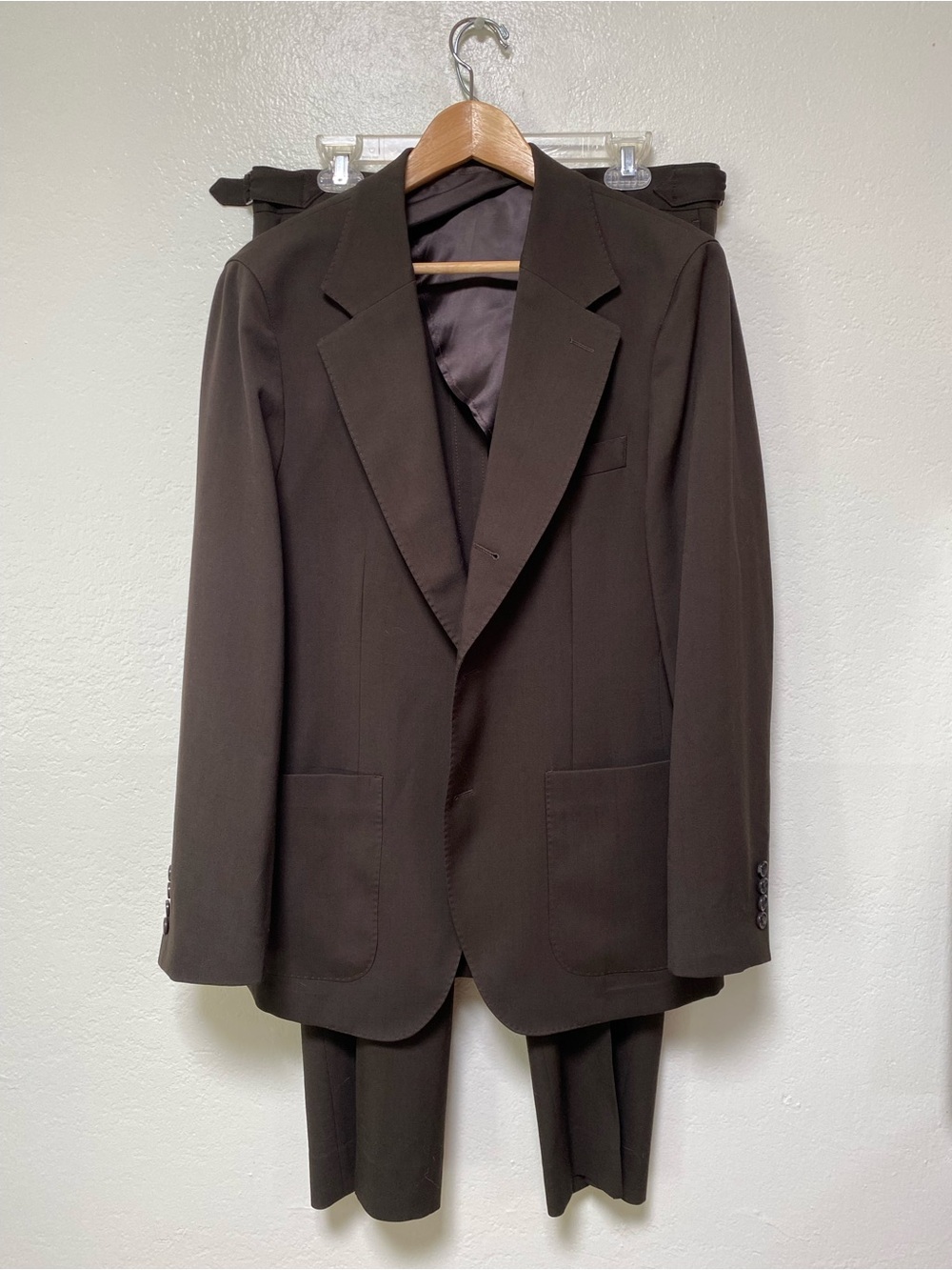 Todd Snyder Suit Mens 38R 32x27 Virgin Wool